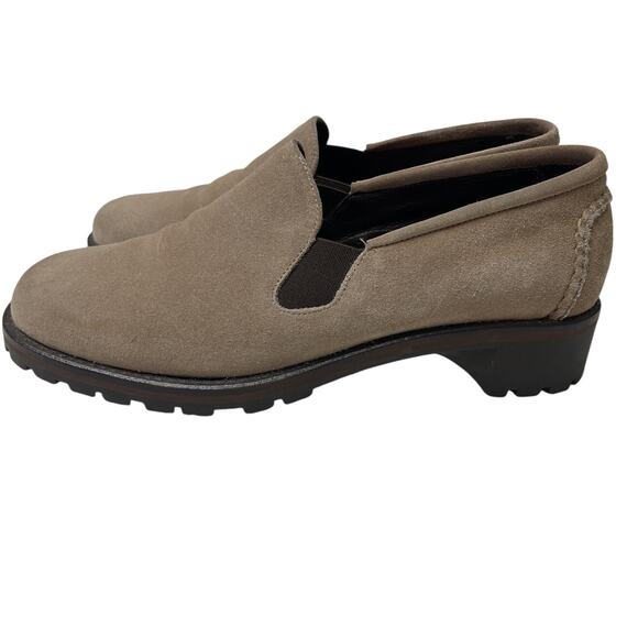 Cole Haan Country Stylish Suede Slip on Loafers, Tan, New cond., Ladies Size 7 - Picture 7 of 11